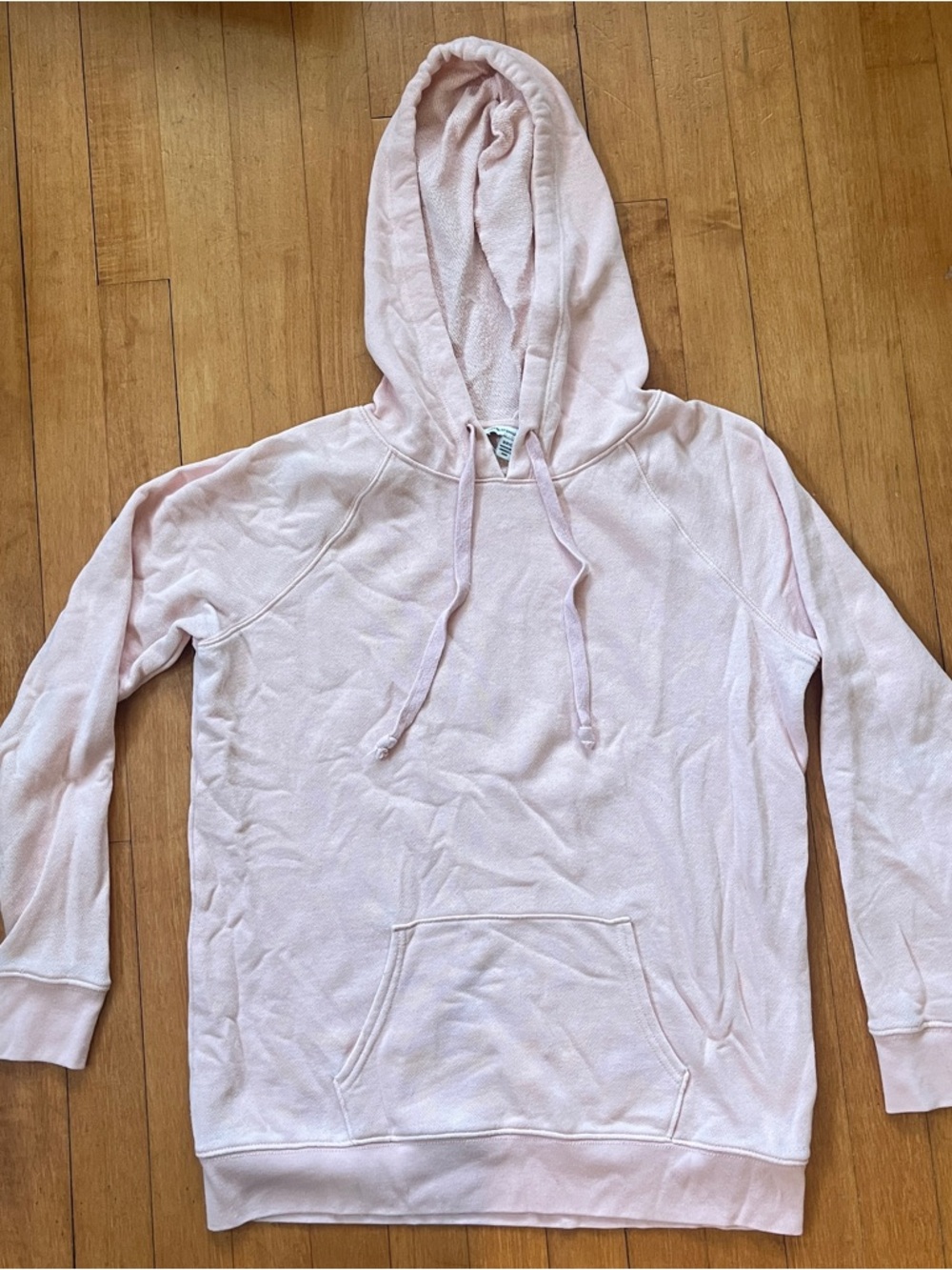 Aerie Womens S: Light Pink Hooded Pullover Sweatshirt